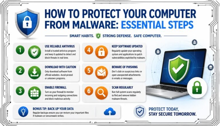 How to Protect Your Computer From Malware: Essential Steps