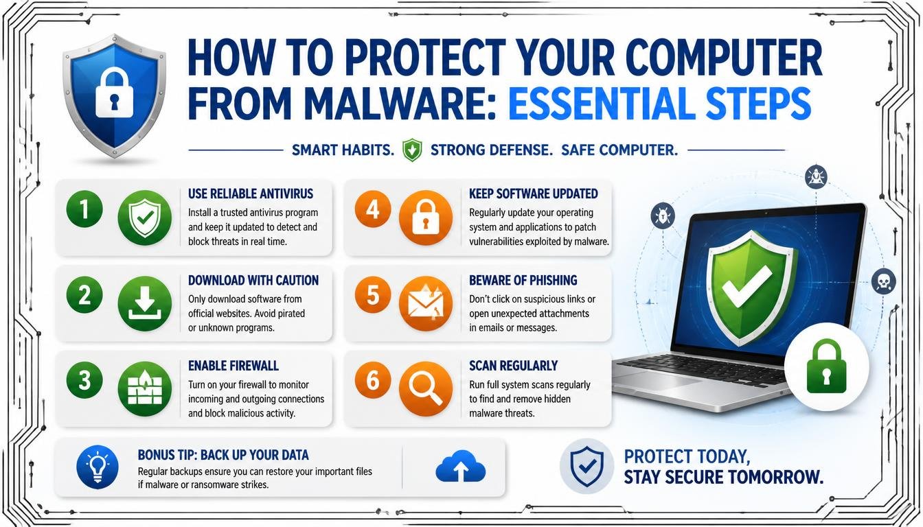 How to Protect Your Computer From Malware: Essential Steps