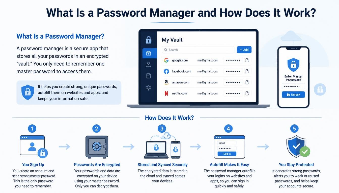 What Is a Password Manager and How Does It Work?