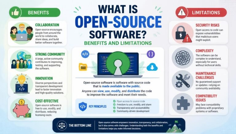 What Is Open-Source Software? Benefits and Limitations?