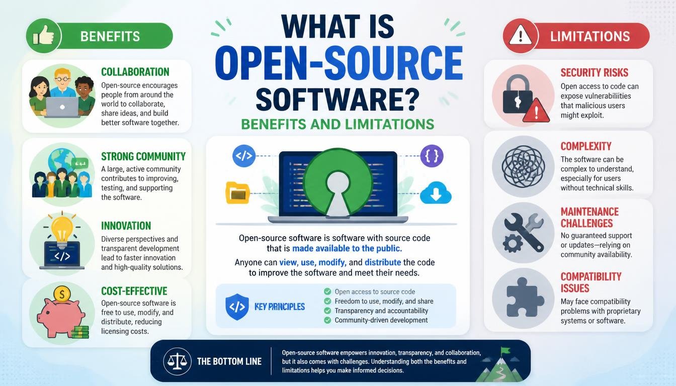 What Is Open-Source Software? Benefits and Limitations?
